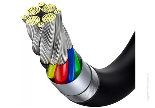 Кабель USB Type-C Baseus Superior Series Fast Charging Data Cable Type-C to Type-C 2m Black