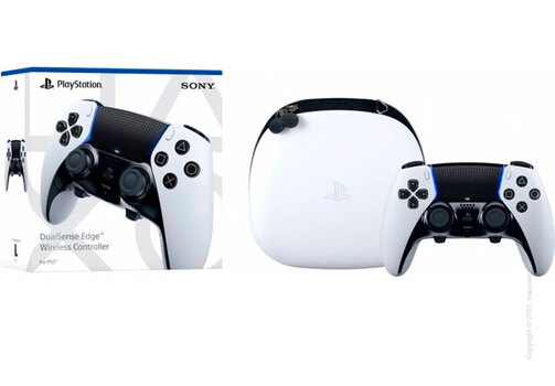 Бездротовий геймпад PlayStation 5 Dualsense EDGE White для PS5/PS 5 Digital Edition