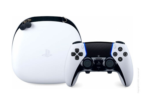 Бездротовий геймпад PlayStation 5 Dualsense EDGE White для PS5/PS 5 Digital Edition
