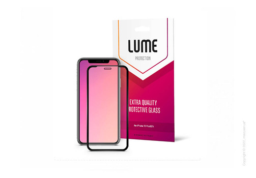 Защитное стекло LUME Protection Full 3D for iPhone 11 Pro/XS/X Front Black