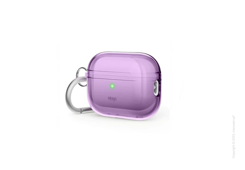 Чехол Elago Clear Hang Case Deep Purple for Airpods Pro 2nd Gen