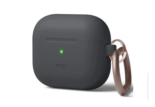 Чехол Elago Hang Silicone Case Dark Grey for Airpods 3rd Gen