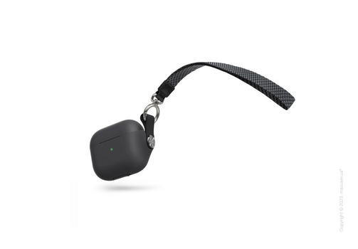 Чехол Moshi Pebbo Case Shadow Black for Airpods 3rd Gen