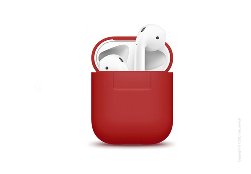 Чехол Elago Silicone Case Red for Airpods