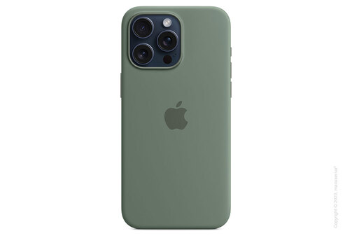 Apple iPhone 15 Pro Max Silicone Case with MagSafe - Cypress