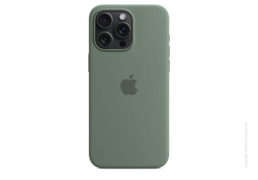 Apple iPhone 15 Pro Max Silicone Case with MagSafe - Cypress