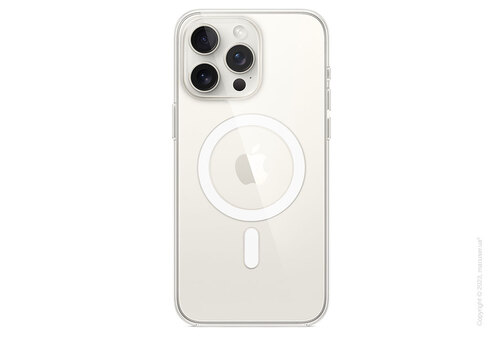 Apple iPhone 15 Pro Max Clear Case with MagSafe