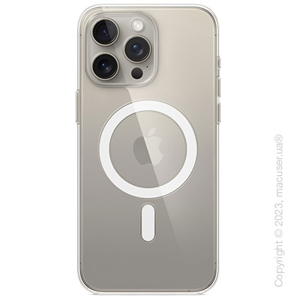 Apple iPhone 15 Pro Max Clear Case with MagSafe