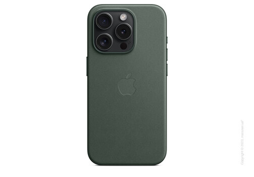 Apple iPhone 15 Pro FineWoven Case with MagSafe - Evergreen