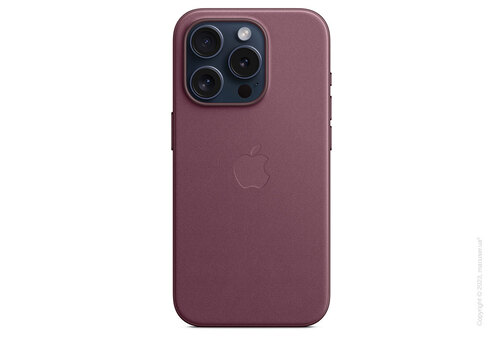 Apple iPhone 15 Pro FineWoven Case with MagSafe - Mulberry