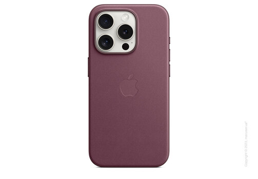 Apple iPhone 15 Pro FineWoven Case with MagSafe - Mulberry