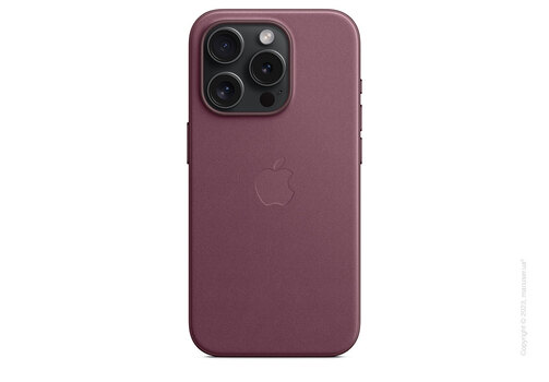 Apple iPhone 15 Pro FineWoven Case with MagSafe - Mulberry