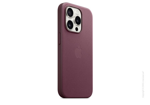 Apple iPhone 15 Pro FineWoven Case with MagSafe - Mulberry