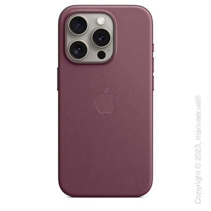 Apple iPhone 15 Pro FineWoven Case with MagSafe - Mulberry