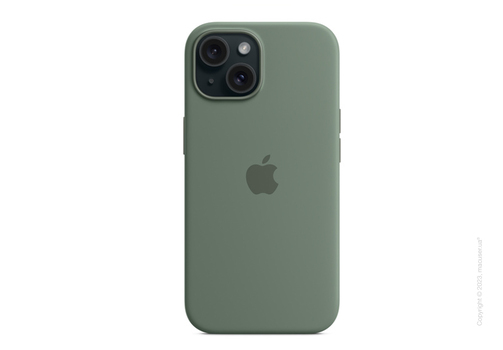 iPhone 15 Silicone Case with MagSafe - Cypress