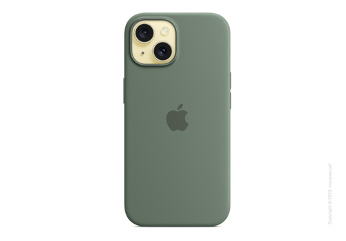 iPhone 15 Silicone Case with MagSafe - Cypress