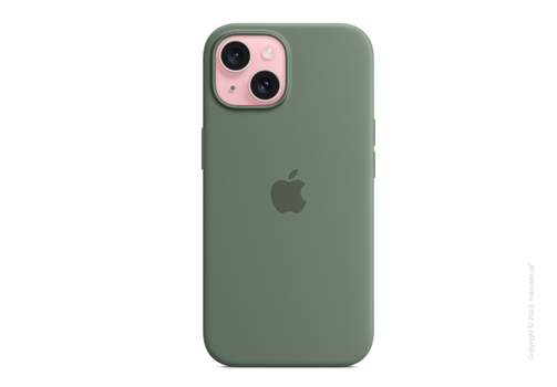 iPhone 15 Silicone Case with MagSafe - Cypress