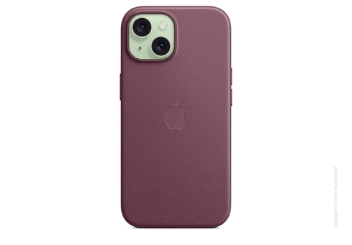 iPhone 15 FineWoven Case with MagSafe - Mulberry