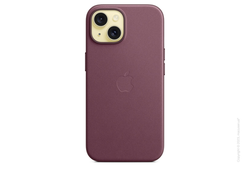 iPhone 15 FineWoven Case with MagSafe - Mulberry