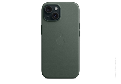 iPhone 15 Plus FineWoven Case with MagSafe - Evergreen