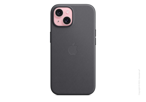 iPhone 15 Plus FineWoven Case with MagSafe - Black
