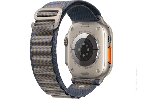Apple Watch Ultra 2 49mm GPS + LTE Titanium Case with Blue Alpine Loop Medium
