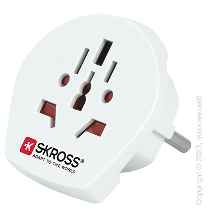 Переходник сетевой универсальный Skross World to Europe 1.500211E