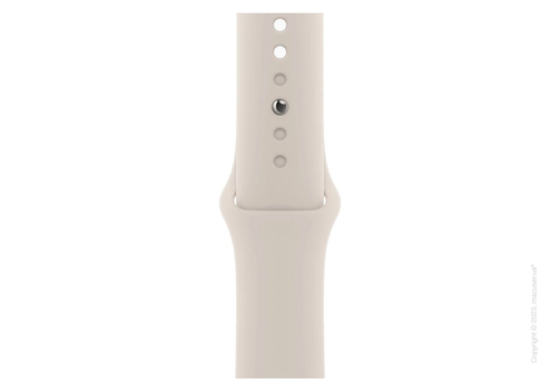 Apple Watch Series 9 45mm Starlight Aluminum Case with Starlight Sport Band