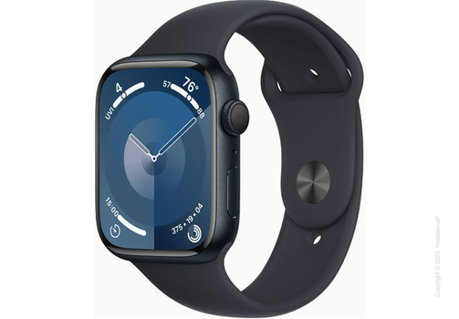 Apple Watch Series 9 41mm Midnight Aluminum Case with Midnight Sport Band