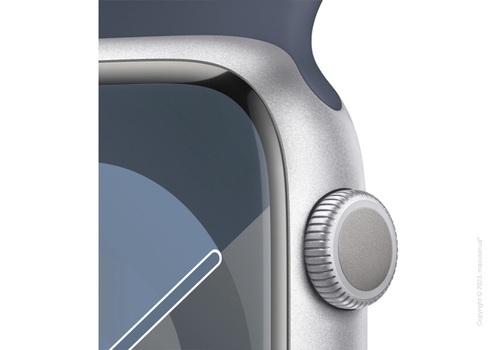 Apple Watch Series 9 41mm Midnight Aluminum Case with Midnight Sport Band