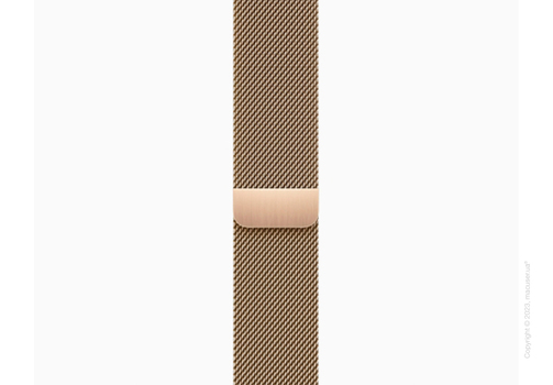 Apple Watch Series 9 41mm GPS + LTE, Gold Stainless Steel Case with Gold Milanese Loop