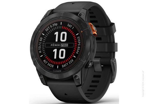 Garmin Fenix 7 Pro Solar Slate Gray with Black Band