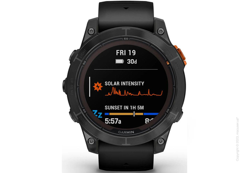 Garmin Fenix 7 Pro Solar Slate Gray with Black Band
